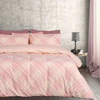 Das Home Σετ Σεντονια Μονα Happy Flannel 9638 Ecru - Nude Ecru - Nude