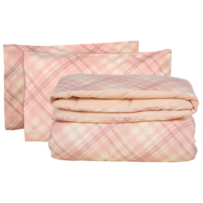 Das Home Σετ Σεντονια Μονα Happy Flannel 9638 Ecru - Nude Ecru - Nude