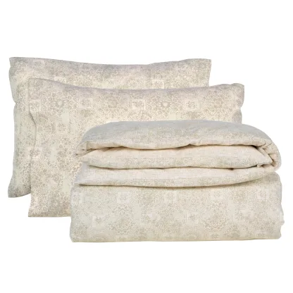 Das Home Σετ Σεντονια Μονα Happy Flannel 9640 Beige - Taupe Beige - Taupe