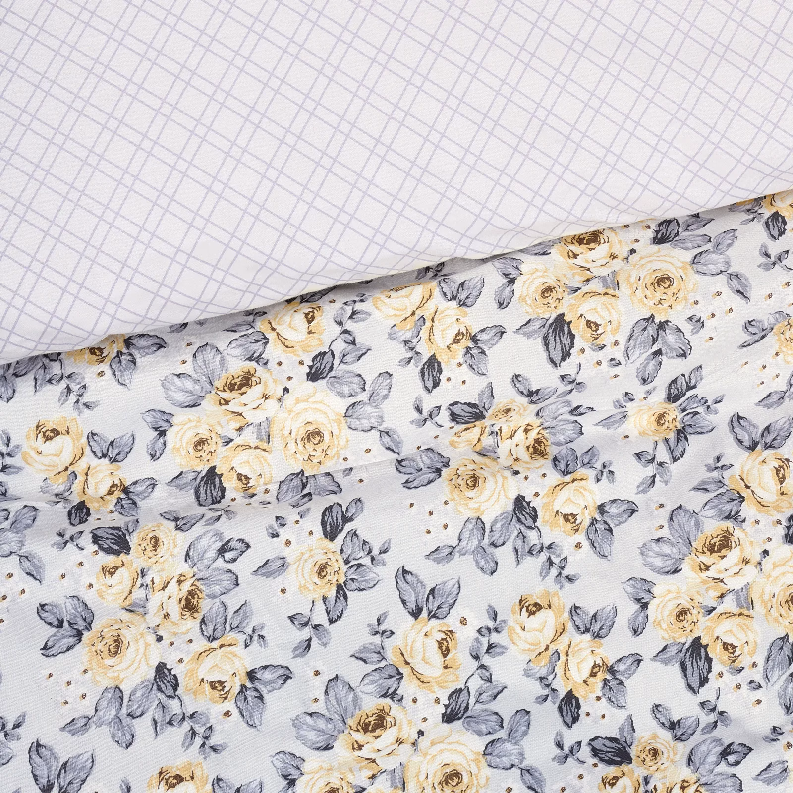 Σετ Σεντονια Μονα Happy 9650 Grey, Ivory Σετ Σεντονια Μονα Happy 9650 Grey, Ivory