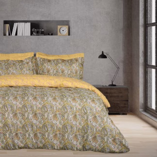 Σετ Σεντονια Μονα Happy 9651 Ivory, Ochre, Taupe