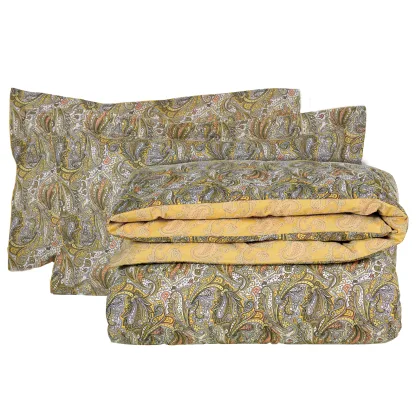 Das Home Σετ Σεντονια Μονα Happy 9651 Ivory - Ochre - Taupe Ivory - Ochre - Taupe