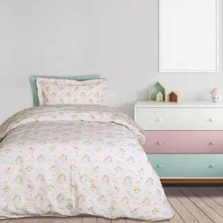 Das Kids Σετ Σεντονια Μονα 4919 Mint - Pink - White Mint - Pink - White