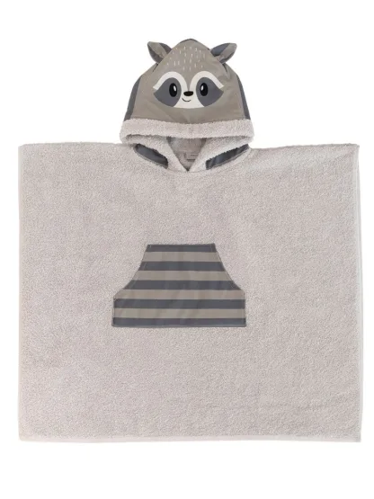 Palamaiki Poncho Kids Bath RACOON
