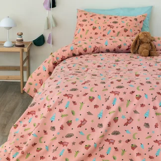 Palamaiki Σετ Μονά Σεντόνια Floufi 170x265 FF100 Χωρίς Λάστιχο