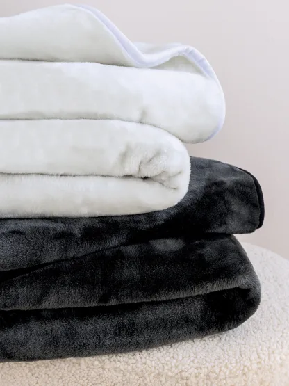 Palamaiki Κουβέρτα Fleece 160x220 FANI OFFWHITE OFFWHITE