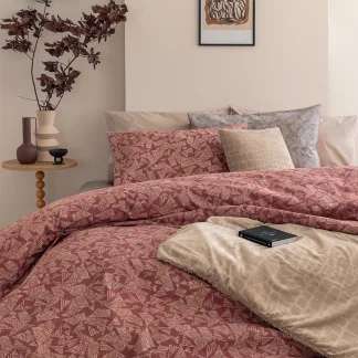 Palamaiki Σετ Σεντόνια Υπέρδιπλα Flannel Beauty 240x265 FB0224 Χωρίς Λάστιχο