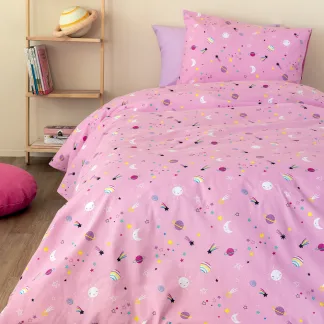Palamaiki Σετ Μονά Σεντόνια Poppet 170x265 PP101 Χωρίς Λάστιχο