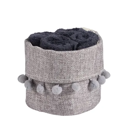 Das Home Σετ Πετσετες 4Τεμαχιων Soft 4011 Black Black