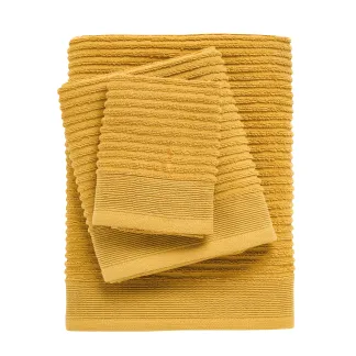 Das Home Σετ Πετσετες 3Τεμαχια Daily 0742 Ochre Ochre