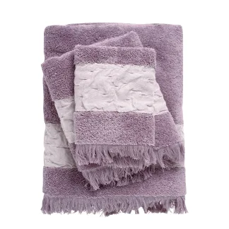 Das Home Σετ Πετσετες 3Τεμαχια Daily 0744 Lilac Lilac