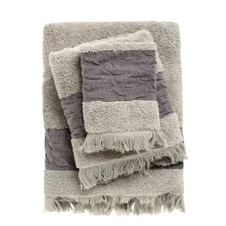 Das Home Σετ Πετσετες 3Τεμαχια Daily 0745 Taupe Taupe