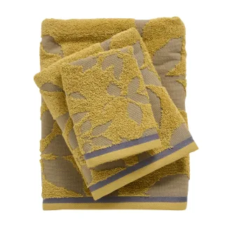 Das Home Σετ Πετσετες 3Τεμαχιων Daily 0753 Grey - Yellow Grey - Yellow