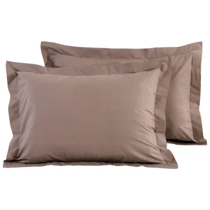 Das Home 1003 Ζευγος Μαξιλαροθηκες Dark Nude Dark Nude Dark Nude