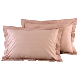 Das Home 1011 Ζευγος Μαξιλαροθηκες Salmon Salmon Salmon