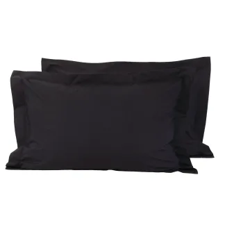 Das Home 1015 Ζευγος Μαξιλαροθηκες Black Black Black