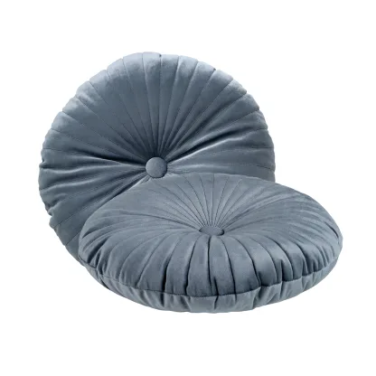 Das Home Διακοσμητικο Μαξιλαρι Φ.38 0270 Dark Grey Dark Grey