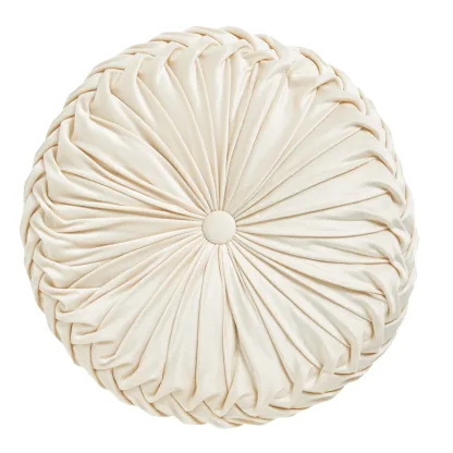 Das Home Διακοσμητικο Μαξιλαρι Φ.40 0243 Ivory Ivory