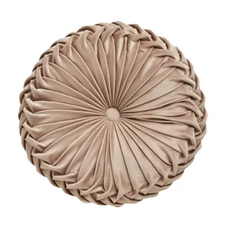 Das Home Διακοσμητικο Μαξιλαρι Φ.40 0244 Taupe Taupe