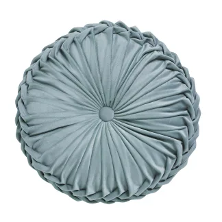 Das Home Διακοσμητικο Μαξιλαρι Φ.40 0248 Blue Blue