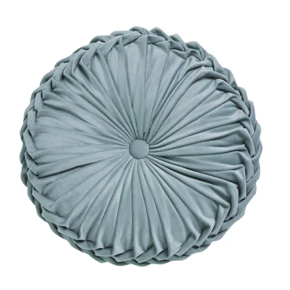 Das Home Διακοσμητικο Μαξιλαρι Φ.40 0248 Blue Blue