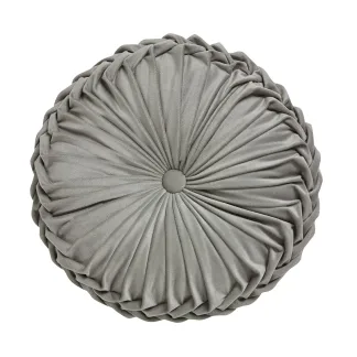 Das Home Διακοσμητικο Μαξιλαρι Φ.40 0251 Grey Grey