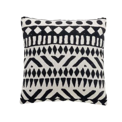 Das Home Μαξιλαρι Φιγουρας 40Χ40 0277 Black - Cream Black - Cream