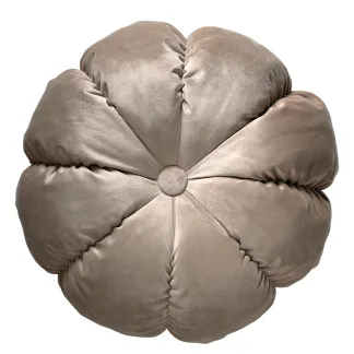 Das Home Διακοσμητικο Μαξιλαρι Φ.45 0266 Taupe Taupe