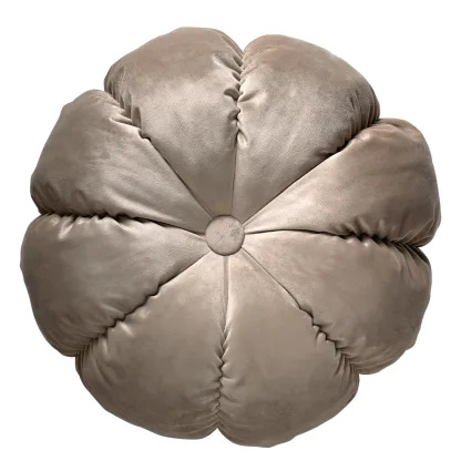 Das Home Διακοσμητικο Μαξιλαρι Φ.45 0266 Taupe Taupe