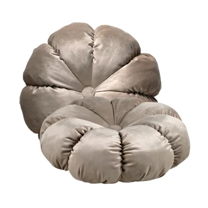 Das Home Διακοσμητικο Μαξιλαρι Φ.45 0266 Taupe Taupe