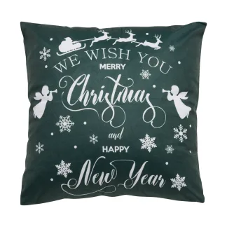 Das Home Christmas Μαξιλαρι Φιγουρας 45X45 0771 Green Green