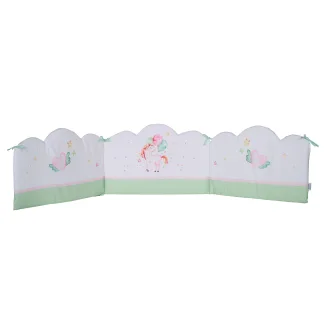 Das Baby Παντα Κουνιας Fun Digital Print 4919 Mint - Pink - White Mint - Pink - White