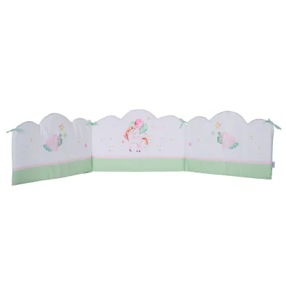 Das Baby Παντα Κουνιας Fun Digital Print 4919 Mint - Pink - White Mint - Pink - White