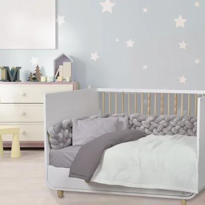 Das Baby Κουβερτα 80X110 Relax 4882 Γκρι Ανοιχτο - Γκρι Σκουρο Γκρι Ανοιχτο - Γκρι Σκουρο
