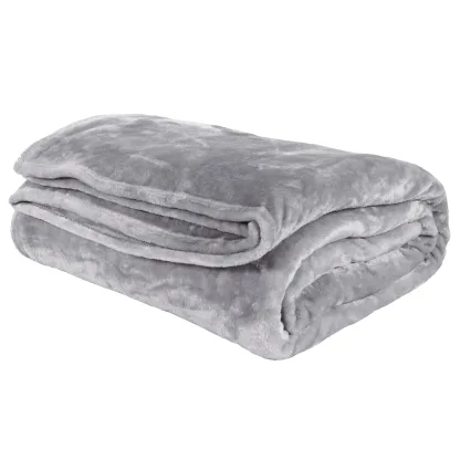 Das Baby Κουβερτα Velour 110Χ150 Relax 1342 Γκρι Γκρι