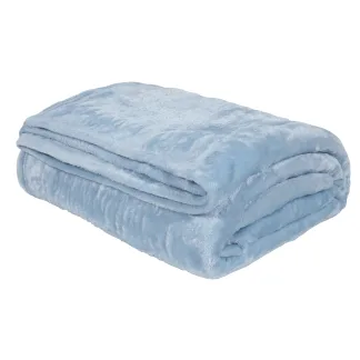 Das Baby Κουβερτα Velour 110Χ150 Relax 1344 Γαλαζιο Γαλαζιο