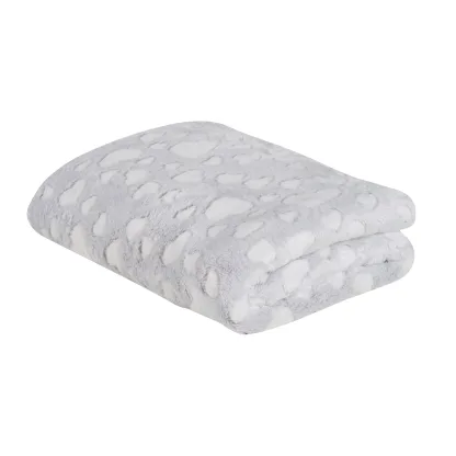 Das Baby Κουβερτα Fleece 75X100 Relax 4909 Light Grey Light Grey