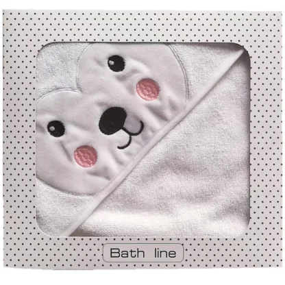 Das Baby Καπα Smile Embroidery 4888 Λευκο Λευκο