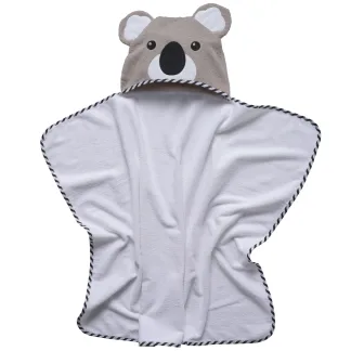 Das Baby Καπα Smile Embroidery 4893 Γκρι - Λευκο Γκρι - Λευκο