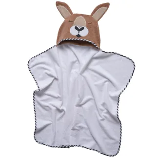 Das Baby Καπα Smile Embroidery 4894 Καφε - Λευκο Καφε - Λευκο