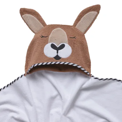 Das Baby Καπα Smile Embroidery 4894 Καφε - Λευκο Καφε - Λευκο