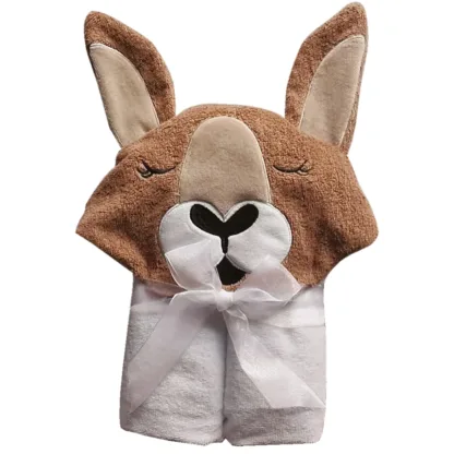 Das Baby Καπα Smile Embroidery 4894 Καφε - Λευκο Καφε - Λευκο