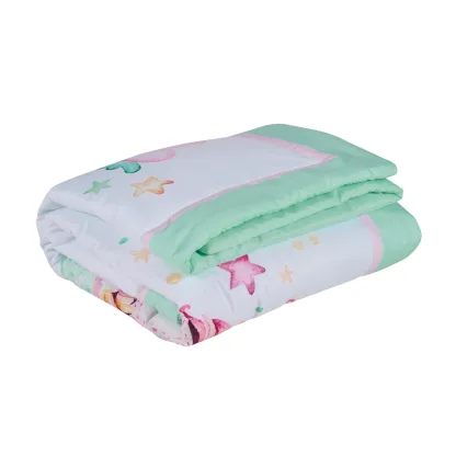Das Baby Παπλωμα Fun Digital 4919 Mint - Pink - White Mint - Pink - White