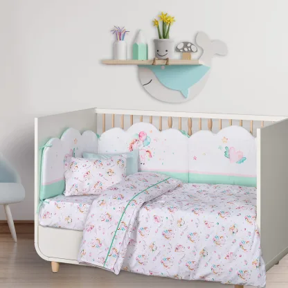 Das Baby Σετ Σεντονια Fun 4919 Mint - Pink - White Mint - Pink - White