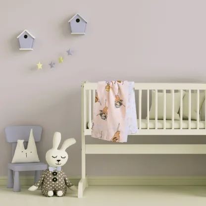 Das Baby Σετ Σεντονια Λικνου Fun 4913 Lilac - Pink Lilac - Pink