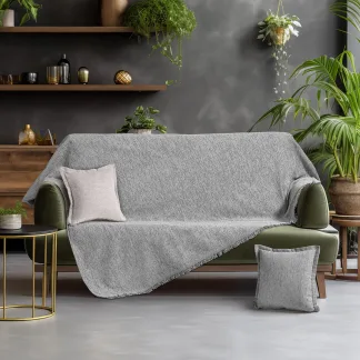 Ριχτάρι Διθέσιο Art 8621 180x250 Γκρι   Beauty Home