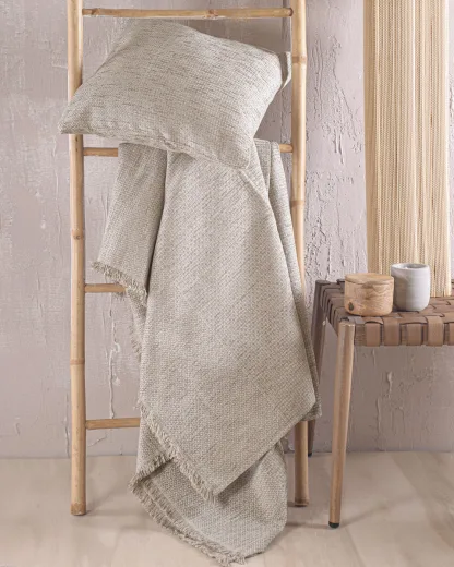 Rythmos Simplin Μπεζ - Μαξιλαροθηκη 40X40