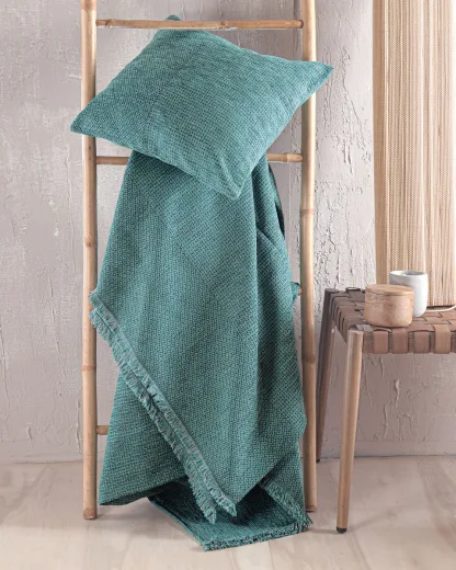 Rythmos Simplin Πετρολ - Μαξιλαροθηκη 40X40