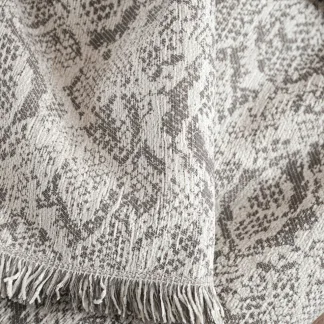 Rythmos Snake Μπεζ - Μαξιλαροθηκη 40X40