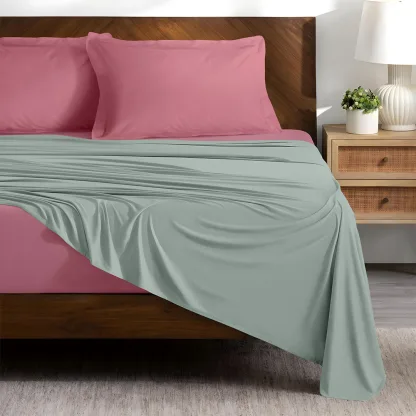 LINO ΣΕΤ ΣΕΝΤΟΝΙΑ DOBLE PINK-MINT 240X260